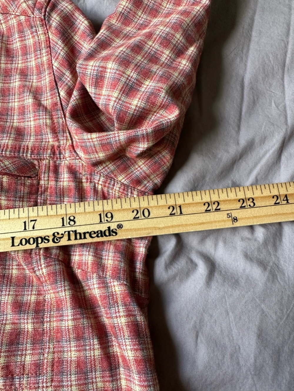 Royal Robbins Flannel Long Sleeve Plaid Snap Button Front Shirt Womens M Outdoor - Picture 8 of 10